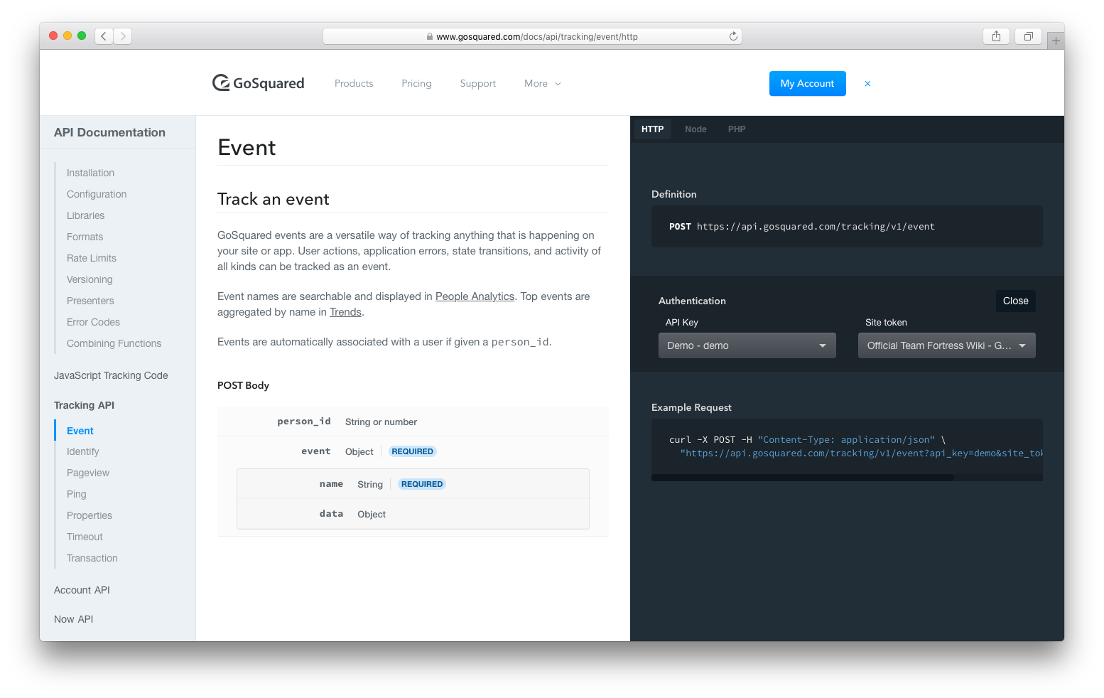 Building Better API Docs With React GoSquared Engineering Building Better API Docs With React GoSquared Engineering