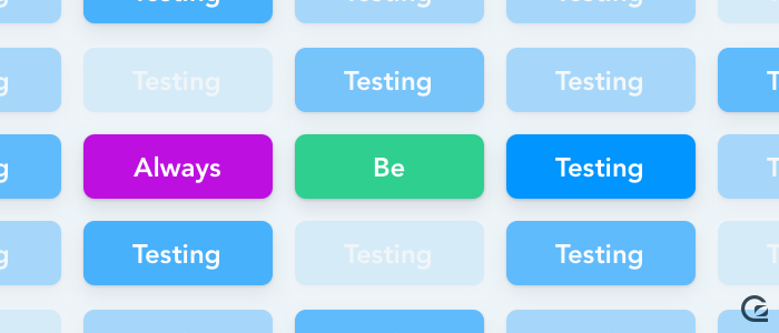 Always be testing your Call-to-Action buttons