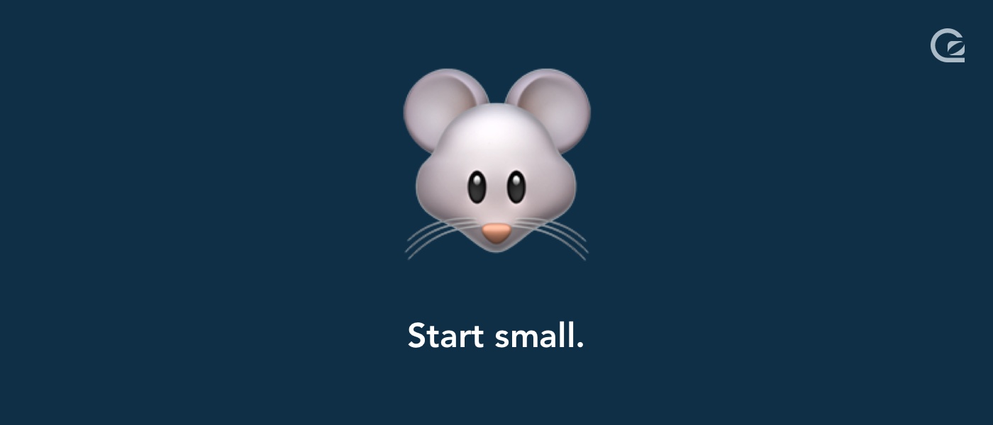 Start small with live chat