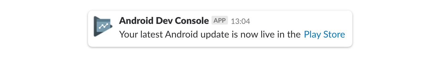 android deployment slack integration 