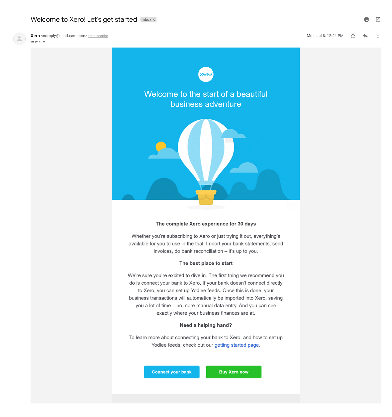 7 SaaS welcome email examples to inspire you - GoSquared Blog