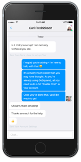 Live Chat Inbox for iOS screenshot