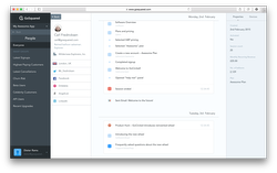 Screenshot of GoSquared CRM