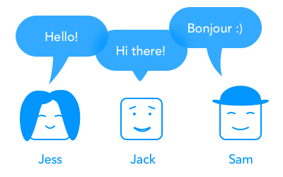 Real people - users of your product