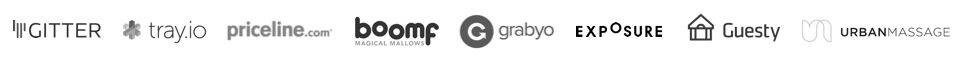 GoSquared customer logos