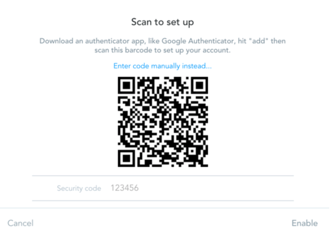 how to set up two factor authentication with google authenticator